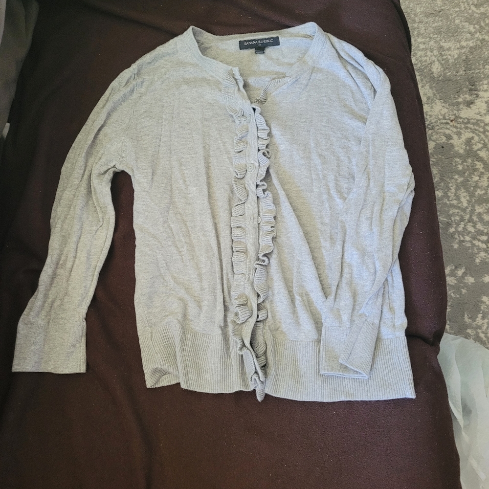 Banana Republic button down cardigan size small